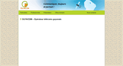 Desktop Screenshot of guyacom.net